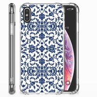 Apple iPhone X | Xs Case Flower Blue