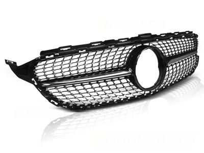 Tuning-Tec Grill MERCEDES W205 14- C450 AMG STIJL CHROOM GLANZEND ZWART