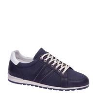Van Lier 2015719 nubuck sneakers donkerblauw