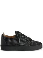 Giuseppe Zanotti baskets The New Manhattan cloutées - Noir - thumbnail