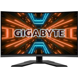 GIGABYTE G32QC A gaming monitor 2x HDMI, 1x DisplayPort, 2x USB-A 3.2 (5 Gbit/s), 165 Hz