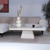 Salontafel Avia Rechthoek Beige 130cm - Giga Meubel