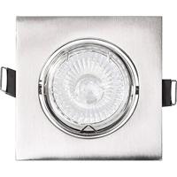 Basetech CT-3112 inbouwring halogeen GU10 35W chroom (geborsteld)