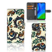 Wallet Case Huawei P Smart 2020 Barok Flower