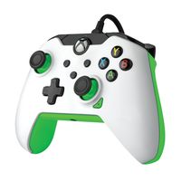 PDP Bedrade Controller: Neon White Voor Xbox Series X|S, Xbox One en Windows 10/11 - thumbnail