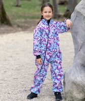 Waterproof Softshell Overall Comfy Multicolor Camouflage Bodysuit - thumbnail