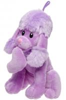 LG-Imports knuffelpoedel 21 cm paars