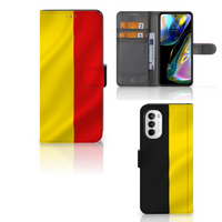 Motorola Moto G52 | Moto G82 Bookstyle Case Belgische Vlag - thumbnail