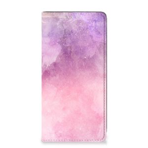 Bookcase Samsung Galaxy S23 Pink Purple Paint