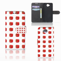 Microsoft Lumia 650 Book Cover Paprika Red