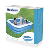 Bestway familiezwembad - 211x132 cm - Leen Bakker - thumbnail