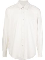 OUR LEGACY chemise classique en soie - Blanc