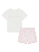 Marc Jacobs Kids logo-print tracksuit set - Rose