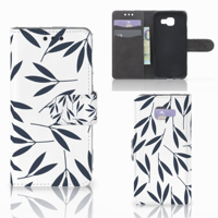 Samsung Galaxy A3 2016 Hoesje Leaves Blue