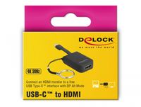 Delock 63942 USB Type-C-adapter naar HDMI (DP Alt Mode) 4K 30 Hz - sleutelhanger - thumbnail