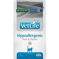 VET LIFE NATURAL DIET CAT HYPOALLERGENIC PORK &POTATO 1,5 KG