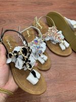 Elegant Summer Slide Sandals - thumbnail