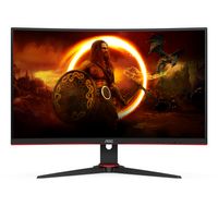 AOC G2 C27G2E/BK computer monitor 68,6 cm (27") 1920 x 1080 Pixels Full HD Zwart, Rood - thumbnail