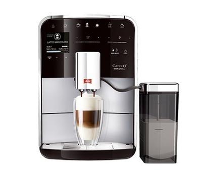 Melitta Caffeo Barista F850-101 TS Smart Volautomaat Zilver Melitta Caffeo Barista F850-101 TS Smart Volautomaat Zilver