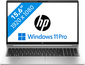 HP ProBook 455 15.6 G10 Laptop 39,6 cm (15.6") Full HD AMD Ryzen™ 5 7530U 16 GB DDR4-SDRAM 512 GB SSD Wi-Fi 6E (802.11ax) Windows 11 Pro Zilver