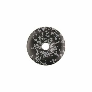 Donut Obsidiaan Sneeuwvlok (30 mm)