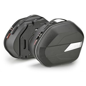 GIVI WL900 Weightless set zijkoffers, Topkoffers en voor de moto, Zwart