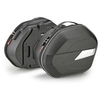 GIVI WL900 Weightless set zijkoffers, Topkoffers en voor de moto, Zwart - thumbnail