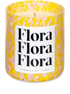 Stories of Italy bougie parfumée Macchia Flora - Jaune