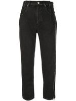 3.1 Phillip Lim jean à détail zippé - Noir