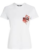 Karl Lagerfeld t-shirt Year of the Dragon Ikonik - Blanc