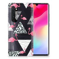 Xiaomi Mi Note 10 Lite TPU Hoesje Flamingo Triangle - thumbnail