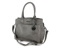 Chique handtas schoudertas PU ISABELLA Grijs