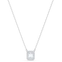 Swarovski 5599177 Ketting Millenia Square zilverkleurig-wit 38 cm