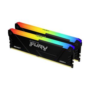 Kingston Beast RGB Werkgeheugenmodule voor PC DDR4 64 GB 2 x 32 GB 3600 MHz 288-pins DIMM KF436C18BB2AK2/64