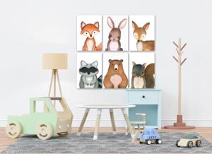 Posters - Dieren / 03 / set van 6