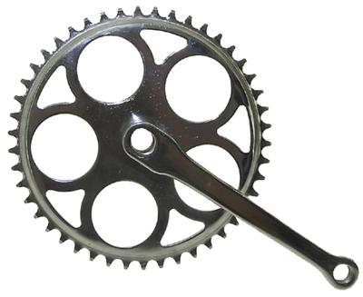 M-Wave Crankstel Met Trapas en Spie 46T ZIlVER M-Wave Crankstel Met Trapas en Spie 46T ZIlVER