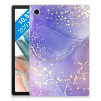 Tablethoes voor Samsung Galaxy Tab A8 2021/2022 Watercolor Paars - thumbnail