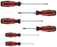 KS Tools 159.0010 ERGOTORQUEplus Schroevendraaierset, 6-dlg, PH, zaagsnede
