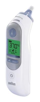 Braun IRT 6520 Thermoscan 7 Infrarood koortsthermometer Voorverwarmde meetpunt