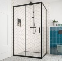 Saniselect J-serie Douchecabine met schuifdeur 110x100 cm