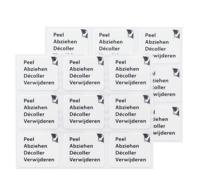 HEMA Poster Tabs - 21x25mm - 18 Stuks (wit) - thumbnail