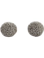 Elise Dray boucles d'oreilles "Mini Muse" en or 18ct et diamants - Gris - thumbnail