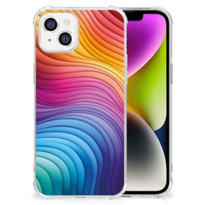 Shockproof Case voor iPhone 14 Regenboog