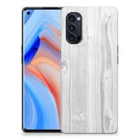 OPPO Reno4 Pro 5G Bumper Hoesje White Wood