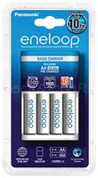 Panasonic Batterijen Eneloop Basic Charger + 1x4 AA, 72110018