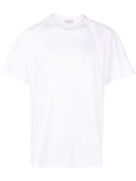 Alexander McQueen t-shirt à effet harnais - Blanc - thumbnail