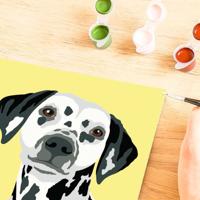 Ravensburger creart serie F dalmatier - thumbnail