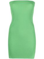 Nanushka haut bustier Brynn en maille nervurée - Vert