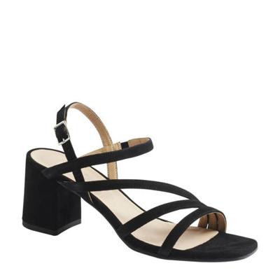 5th Avenue suède sandalettes zwart 5th Avenue suède sandalettes zwart