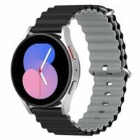 Garmin Vivoactive 4 / 4L - Ocean Style bandje - Zwart / grijs